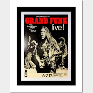 Grand Funk Concert Posters and Art